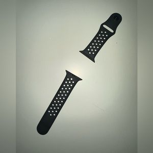 Black 44MM Apple Watch Nike Sport Band